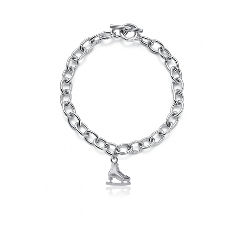Skate Link Bracelet - Silver