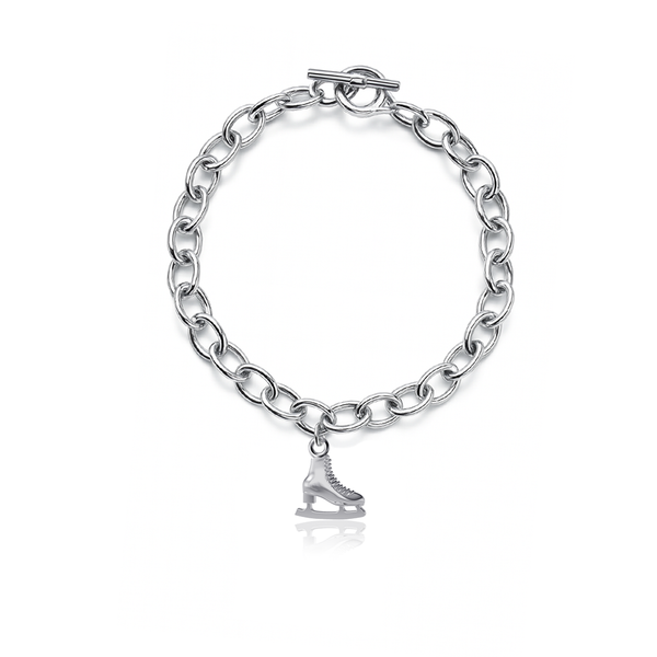 Skate Link Bracelet - Silver