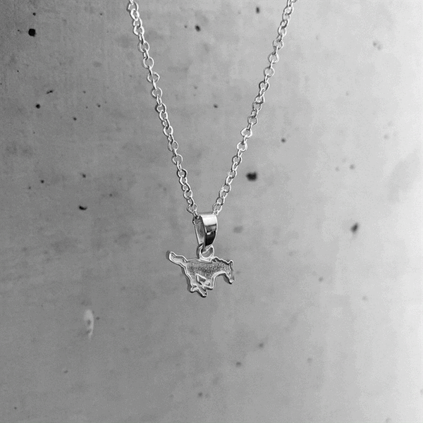 Southern Methodist Mustangs Pendant Necklace