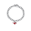 Southern Methodist University Link Bracelet - Enamel