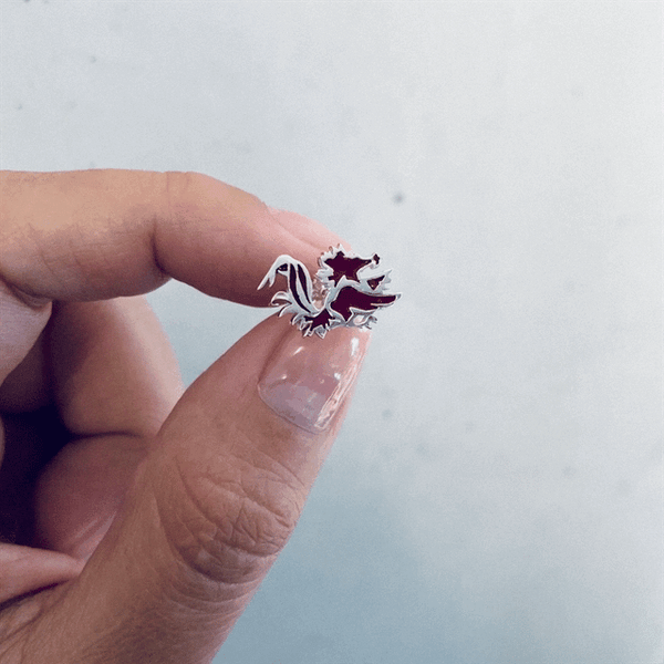 University of South Carolina Stud Earrings - Enamel