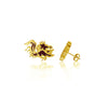 University of South Carolina Stud Earrings - Gold