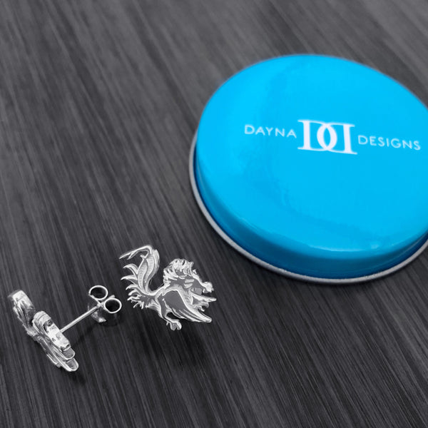 University of South Carolina Stud Earrings - Silver