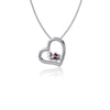 University of South Carolina Heart Necklace - Enamel