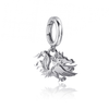 University of South Carolina Bracelet Charm - Silver