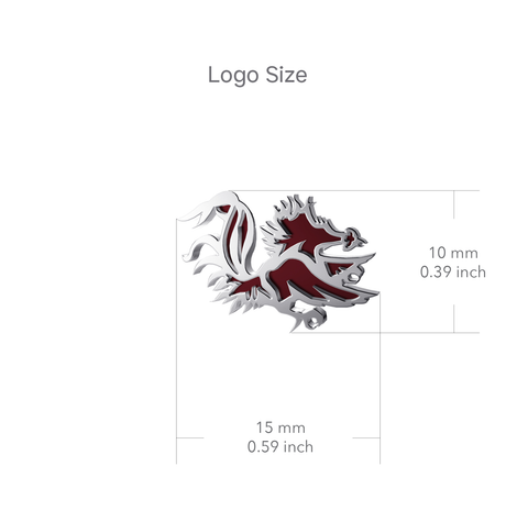 University of South Carolina Pendant Necklace - Enamel