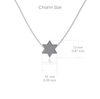 Star Pendant Necklace - Silver