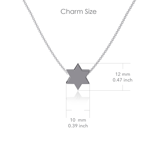 Star Pendant Necklace - Silver