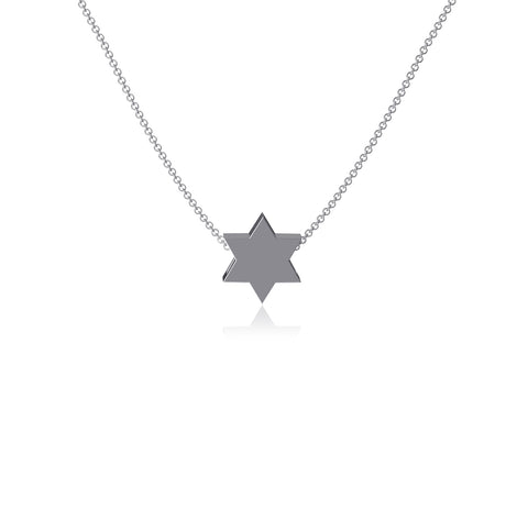 Star Pendant Necklace - Silver