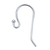 Sterling Silver Earwires - Pack of 20