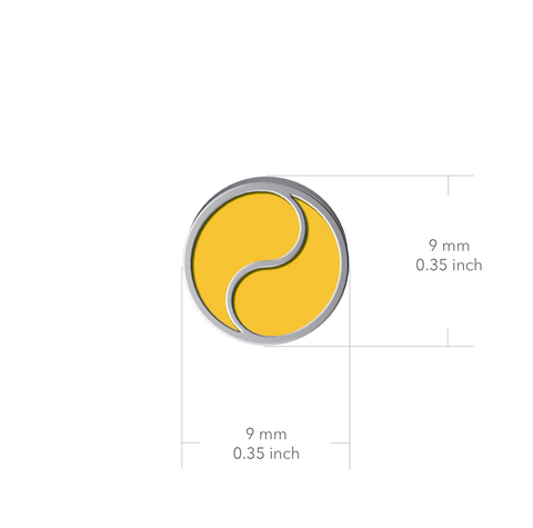 Tennis Pendant Necklace - Enamel