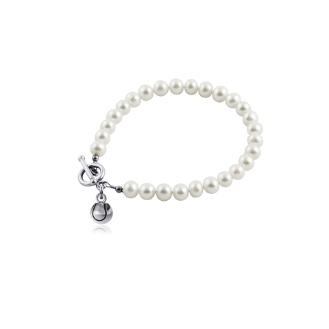 Tennis Pearl Bracelet