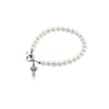 Texas Tech University Pearl Bracelet - Silver