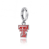 Texas Tech University Bracelet Charm - Enamel