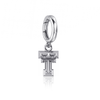 Texas Tech University Bracelet Charm - Silver