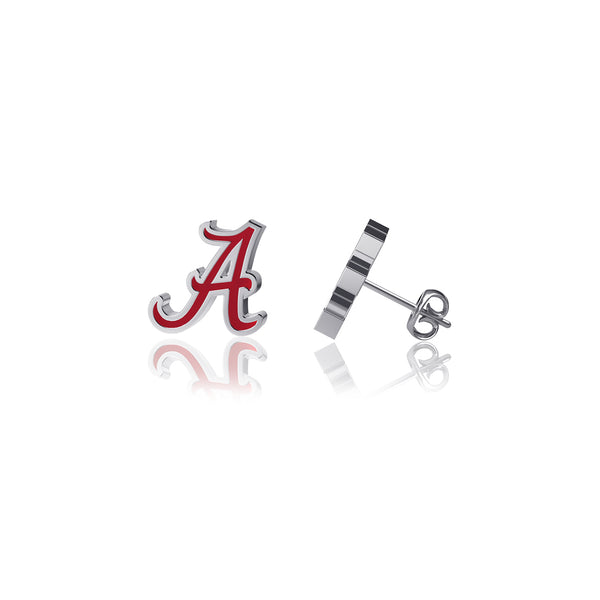 University of Alabama Stud Earrings - Enamel