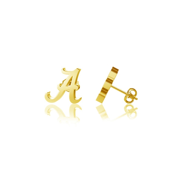 University of Alabama Stud Earrings - Gold