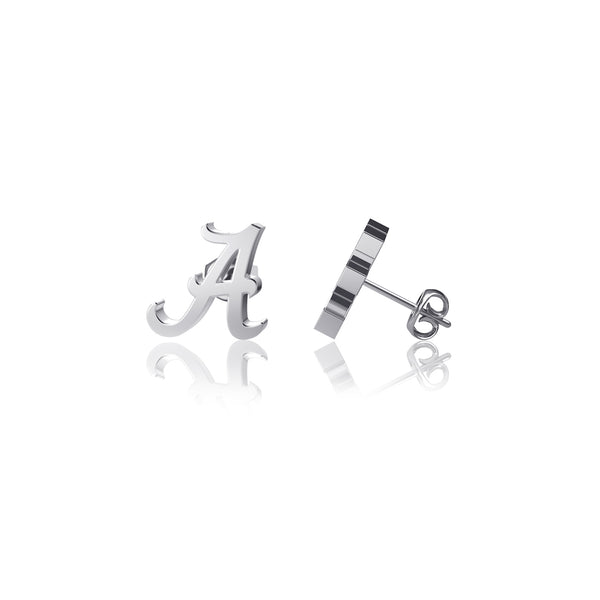 University of Alabama Stud Earrings - Silver