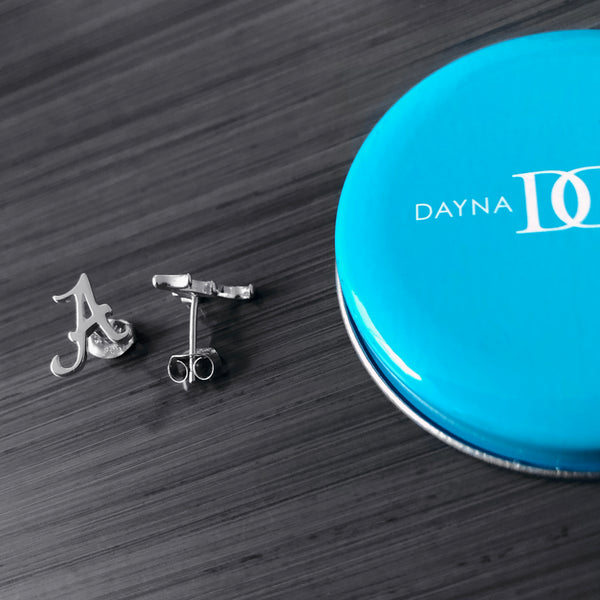 University of Alabama Stud Earrings - Silver