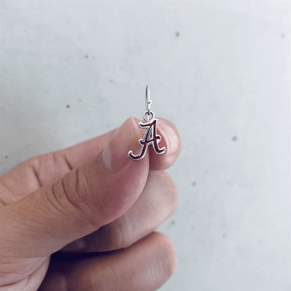 University of Alabama Dangle Earrings - Enamel