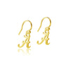 University of Alabama Dangle Earrings - Gold