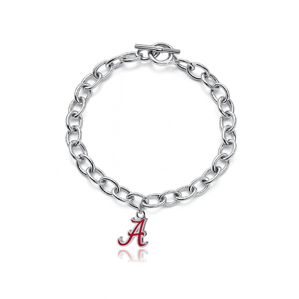 University of Alabama Link Bracelet - Enamel
