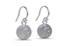 Central Florida Knights Dangle Earrings - Silver