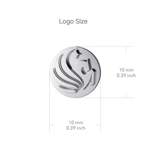 Central Florida Knights Stud Earrings - Silver
