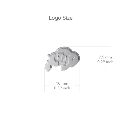 Colorado Buffaloes Stud Earrings