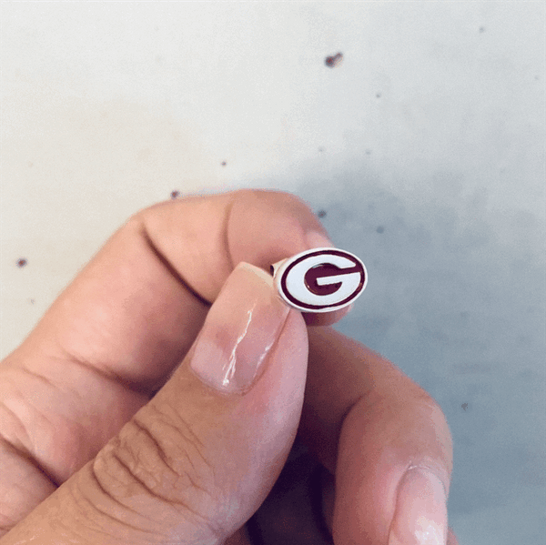 University of Georgia Stud Earrings - Enamel