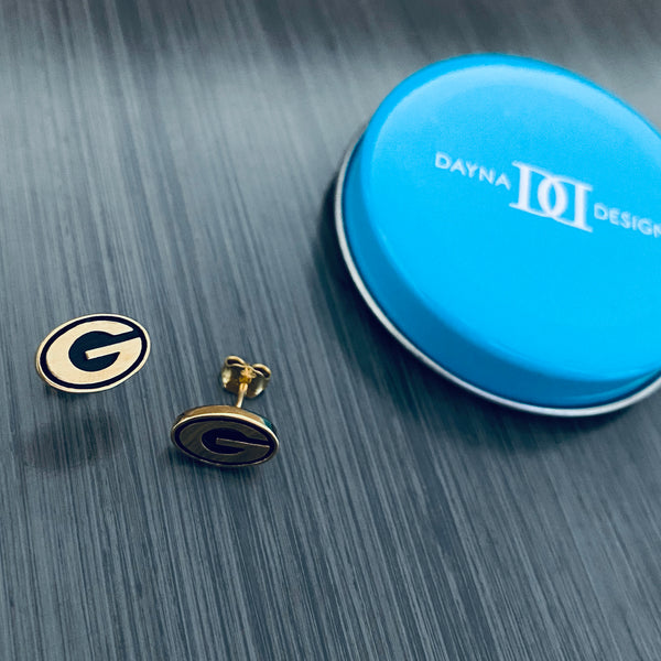 University of Georgia Stud Earrings - Gold