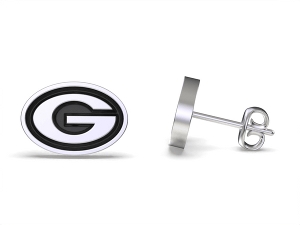 University of Georgia Stud Earrings - Silver