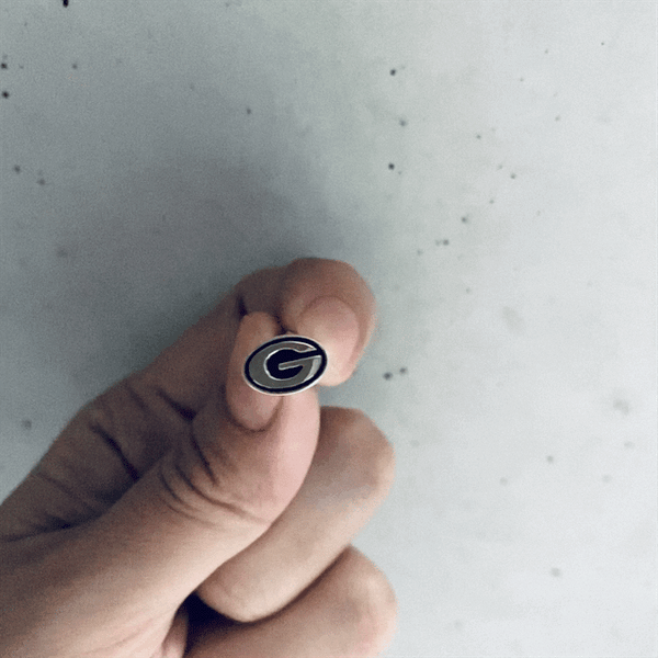 University of Georgia Stud Earrings - Silver