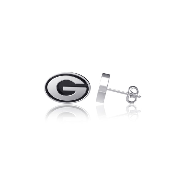 University of Georgia Stud Earrings - Silver