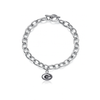 University of Georgia Link Bracelet - Silver