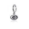 University of Georgia Bracelet Charm - Silver