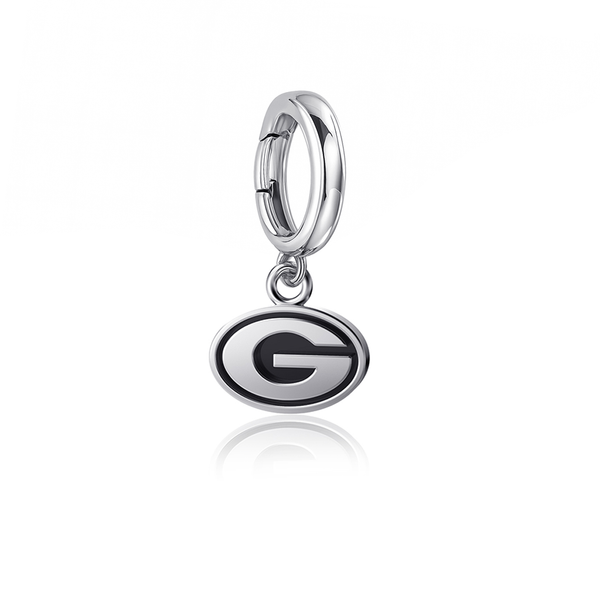 University of Georgia Bracelet Charm - Silver