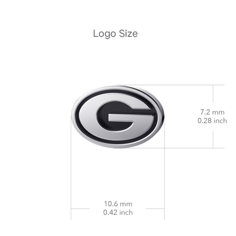 University of Georgia Lapel Pin - Silver