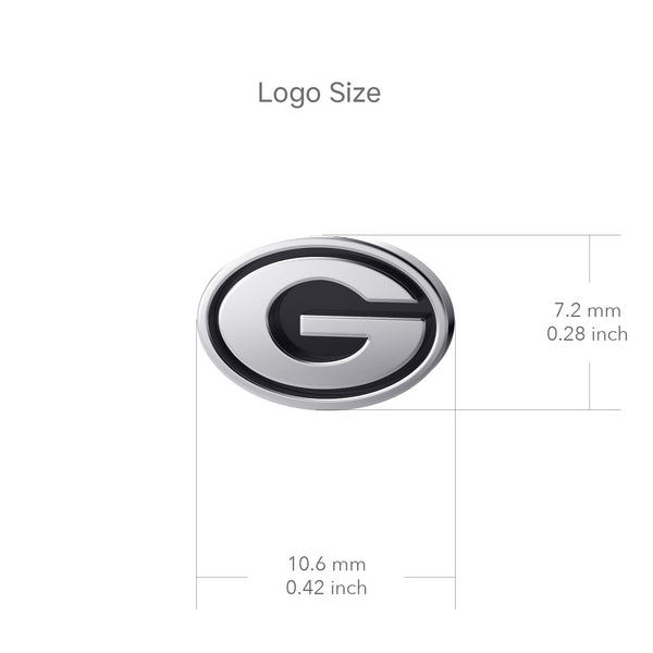 University of Georgia Stud Earrings - Silver