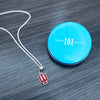 Indiana University Pendant Necklace - Enamel