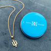 Indiana University Pendant Necklace - Gold