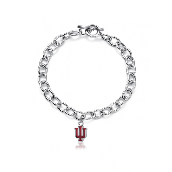 Indiana University Link Bracelet - Enamel