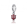 Indiana University Bracelet Charm - Enamel