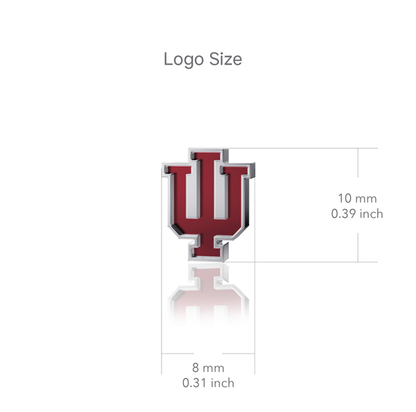 Indiana University Bracelet Charm - Enamel