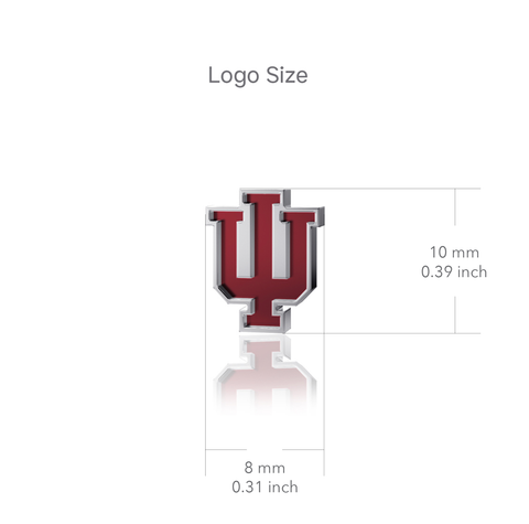 Indiana University Pendant Necklace - Enamel