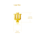 Indiana University Pendant Necklace - Gold