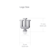 Indiana University Dangle Earrings - Silver