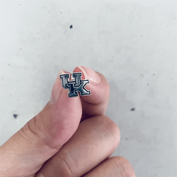 University of Kentucky Stud Earrings - Silver