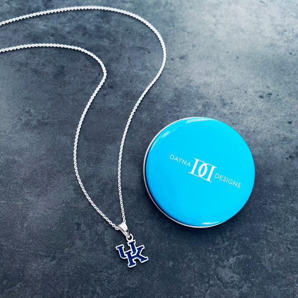 University of Kentucky Pendant Necklace - Enamel