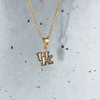 University of Kentucky Pendant Necklace - Gold